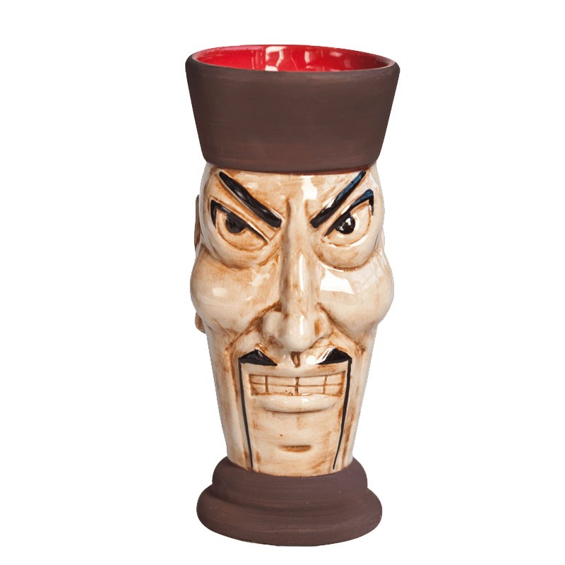 Vaso TIKI - FU MANCHU (Cerámica) 360ml