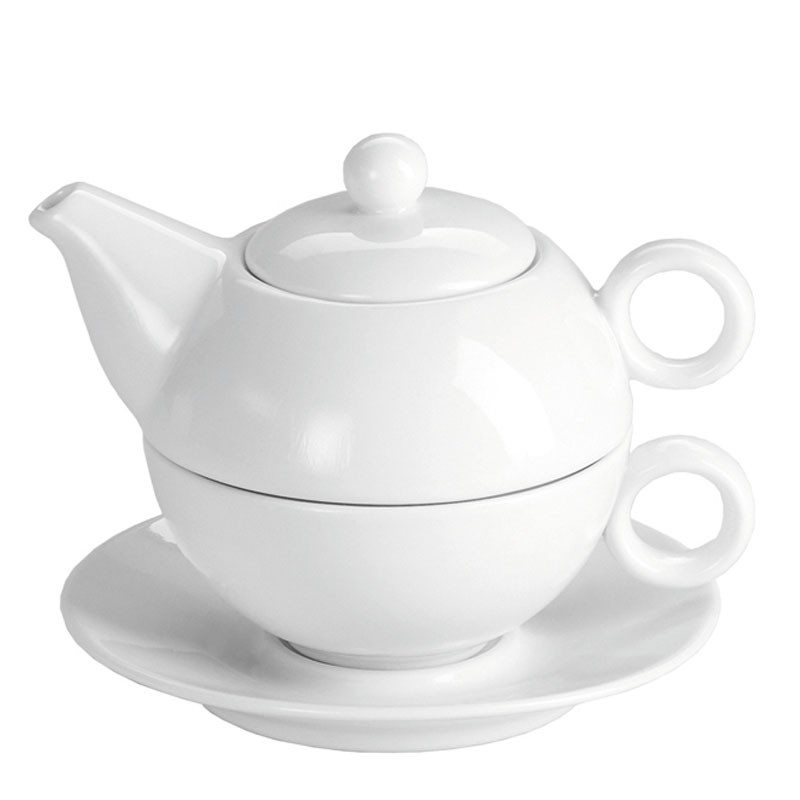 PORCELAIN teapot with Cup and Saucer, 250ml 4941300 B1232