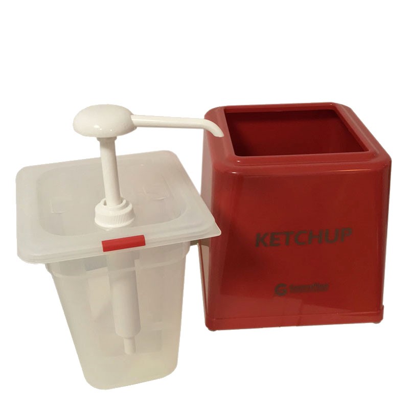 Dozator / Dispenser KETCHUP 2,5L cu Pompă