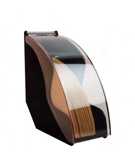 V60 Paper Filter Dispenser Rack [BARISTA LINE] Plastic Stand with Dustproof Cover