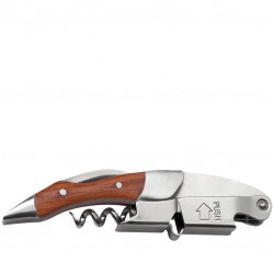 PREMIUM Corkscrew [HAODI] with DOUBLE LEVER and ROSEWood Handle