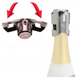 Champagne Stopper - CHROME plated
