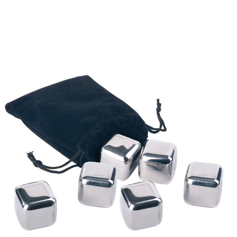Juego de 6 Cubos Enfriadores de Bebidas [HAODI] Whisky Rocks