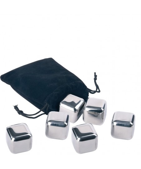 Set de 6 Cuburi pentru Racire Bauturi [HAODI] Whisky Rocks