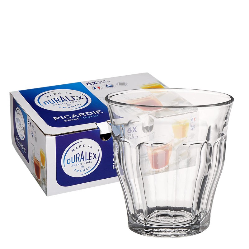 Vaso PICARDIE Aqua / Latte [DURALEX] 250ml