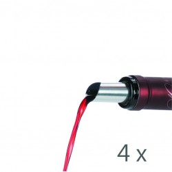 DROP STOP para Botellas de VINO (¡Juego de 6pzas!) [GHIDINI] Discos Antigoteo