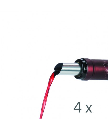 DROP STOP para Botellas de VINO (¡Juego de 6pzas!) [GHIDINI] Discos Antigoteo