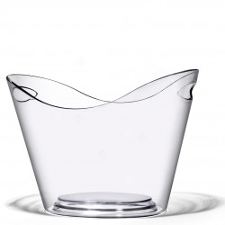 VISUAL Ice Bucket 8L - CLEAR Plastic