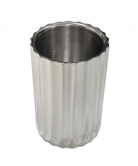 Cubo Enfriador de Vino, ART DECO de Doble Pared, para 1 Botella