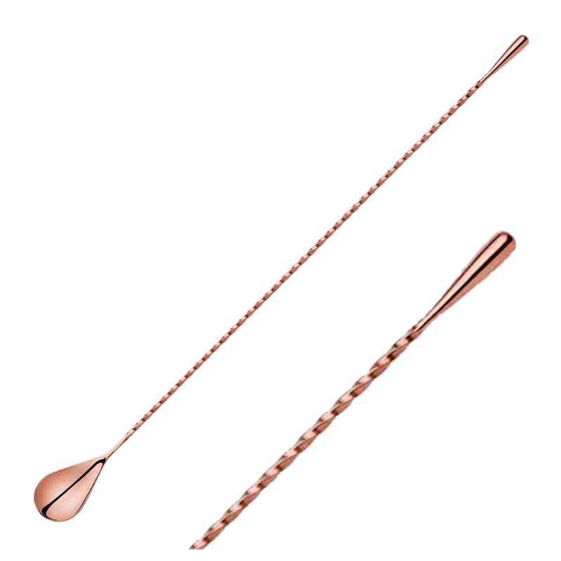 Lingura Bar TEARDROP 40cm ROSE GOLD - Bar Spoon