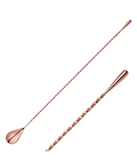 Lingura Bar TEARDROP 40cm ROSE GOLD - Bar Spoon