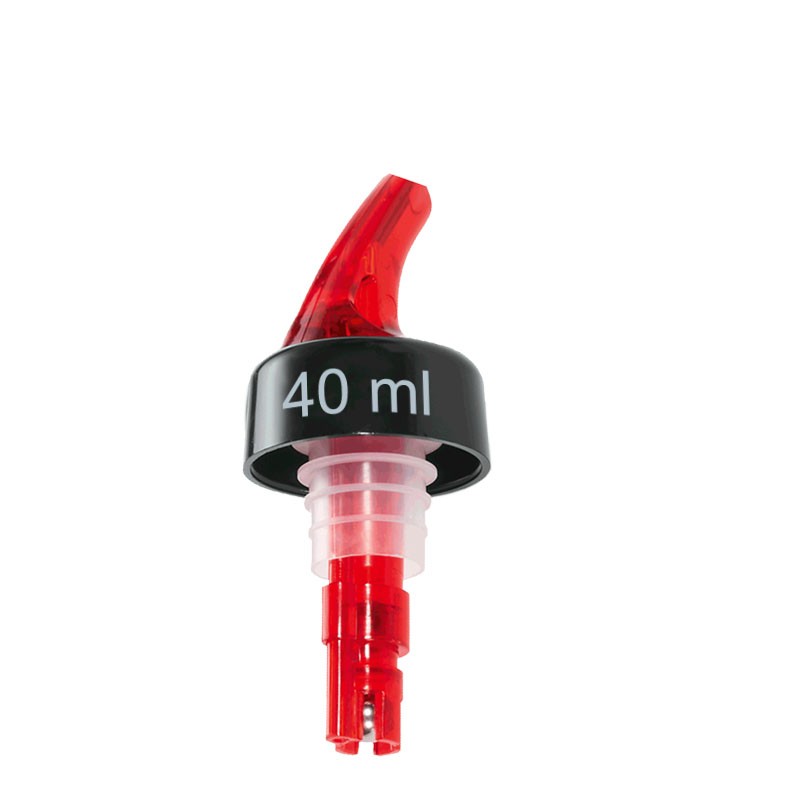 Versatore AUTOSTOP 40ml in Plastica con Sfera Metallica - Pourer