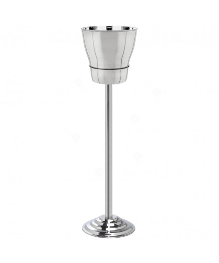Cubitera CLASSIQUE DeLuxe con Soporte – Enfriador Premium para 1 Botella de Vino o Champán