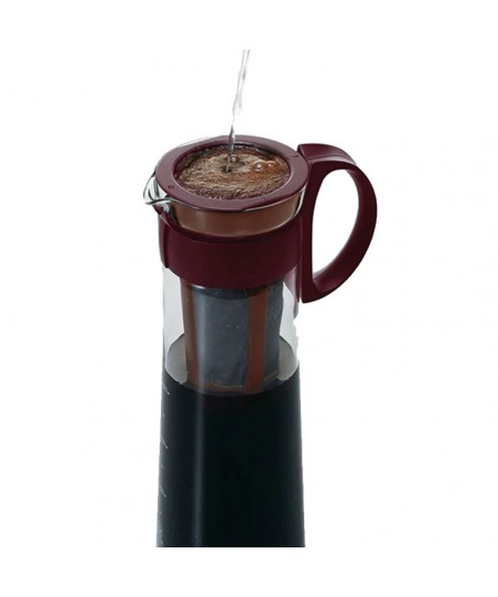 MIZUDASHI Cold Brew Coffee Pot [HARIO] MCPN-14CBR Maro Ciocolatiu, 1L
