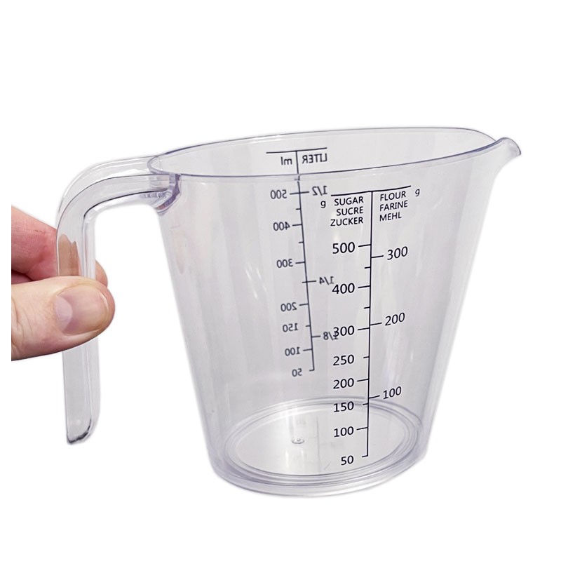 500ml Plastic Graduated Measuring Jug - Volume Measure