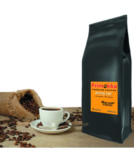 PRIMOKKA "Strong Bar" Blend [SEMIRAMIS] Café en Grano 1Kg