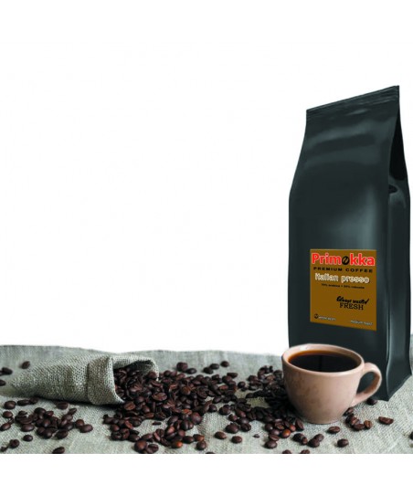 PRIMOKKA "Italian Presso" Blend [SEMIRAMIS] Cafea Boabe 1Kg