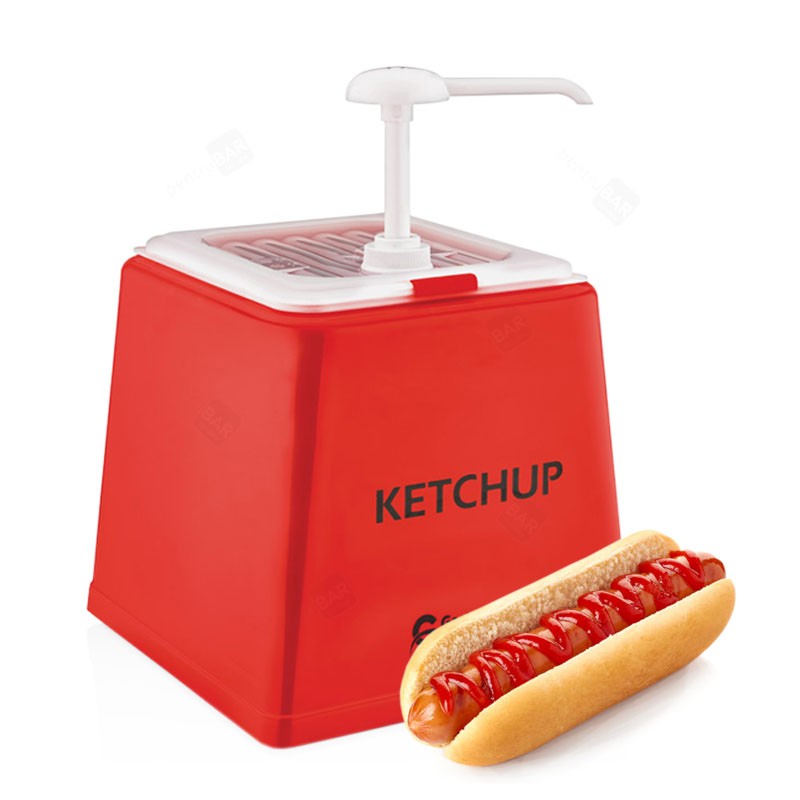 Dozator / Dispenser KETCHUP cu Pompa 2,5L