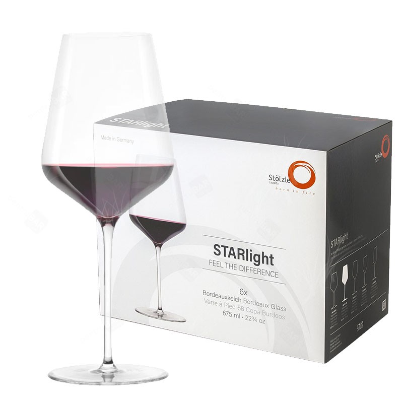 Calice STARLIGHT (Cristallo) Vino Bordeaux [STÖLZLE] 675ml