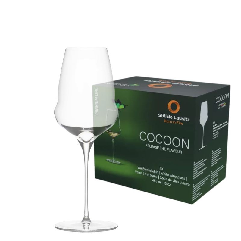 COCOON Fehérboros (Kristály) pohár [STÖLZLE] 483ml