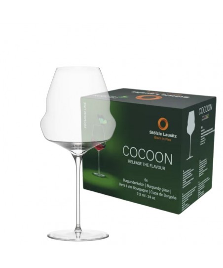 Copa COCOON (Cristal) Vino Borgoña [STÖLZLE] 712ml