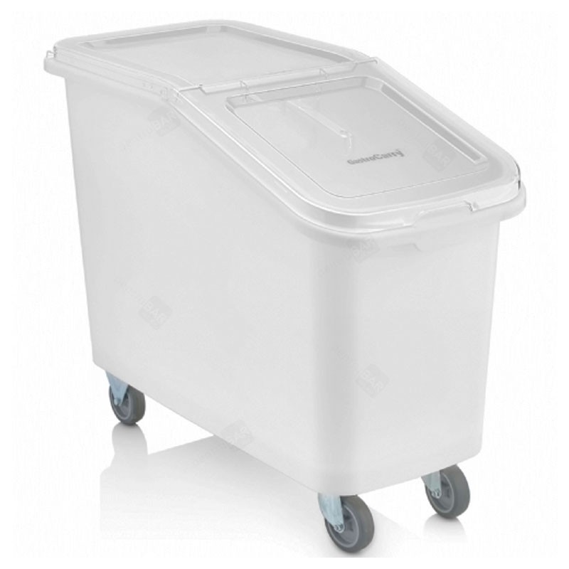 Caja para Hielo con Ruedas y Tapa  - Carrito de Plástico