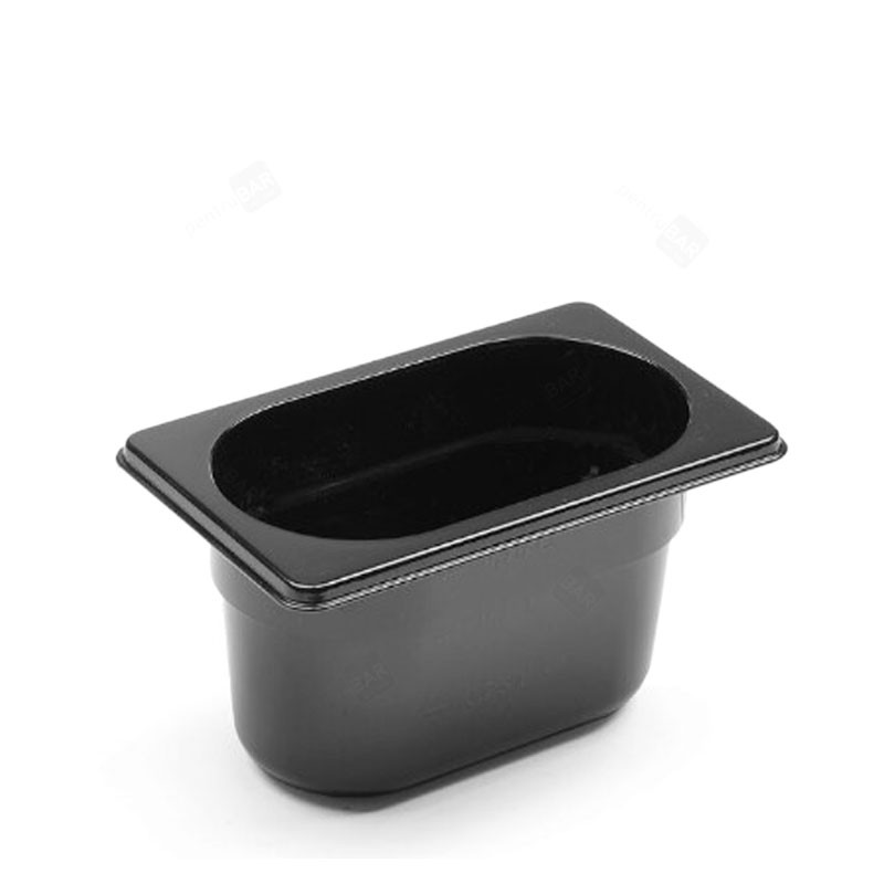 Contenedor GN 1/9 de Policarbonato Negro