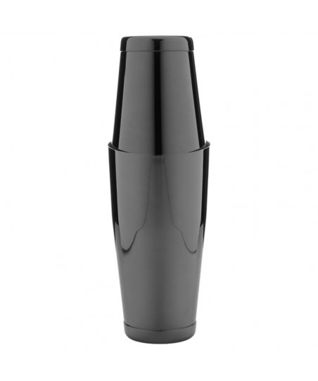 Boston Shaker TIN-on-TIN GINZA NEGRU Premium [UrbanBAR] cu Greutate