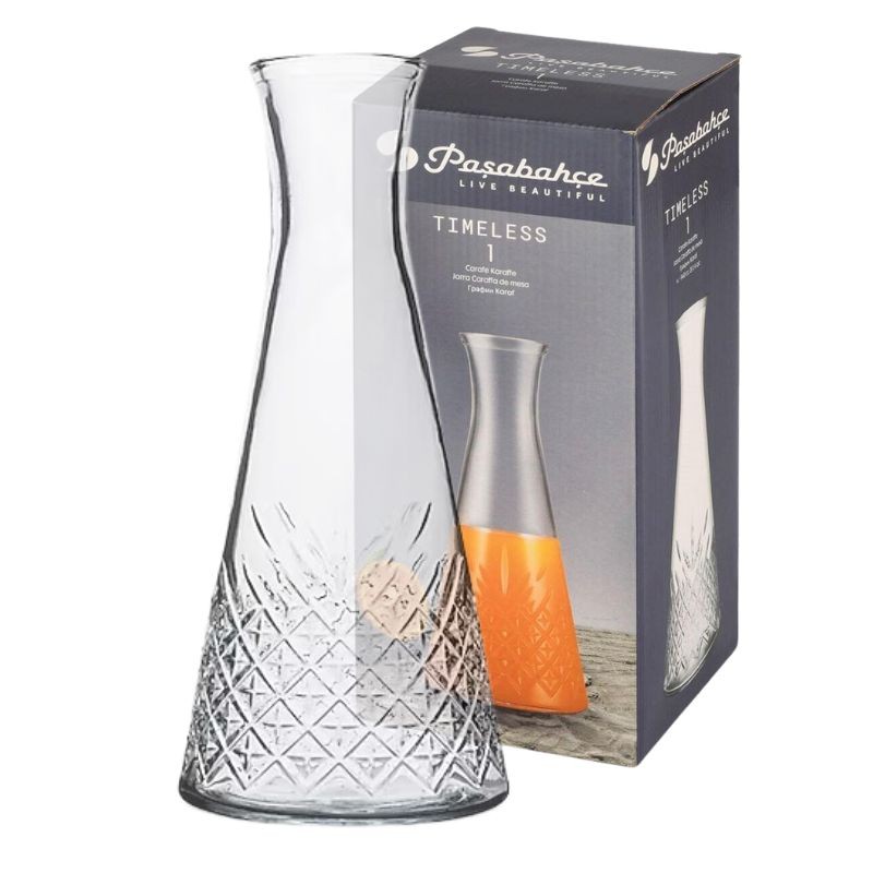 Carafă TIMELESS pentru Apă / Limonadă / Vin [PASABAHCE] 940ml 80402