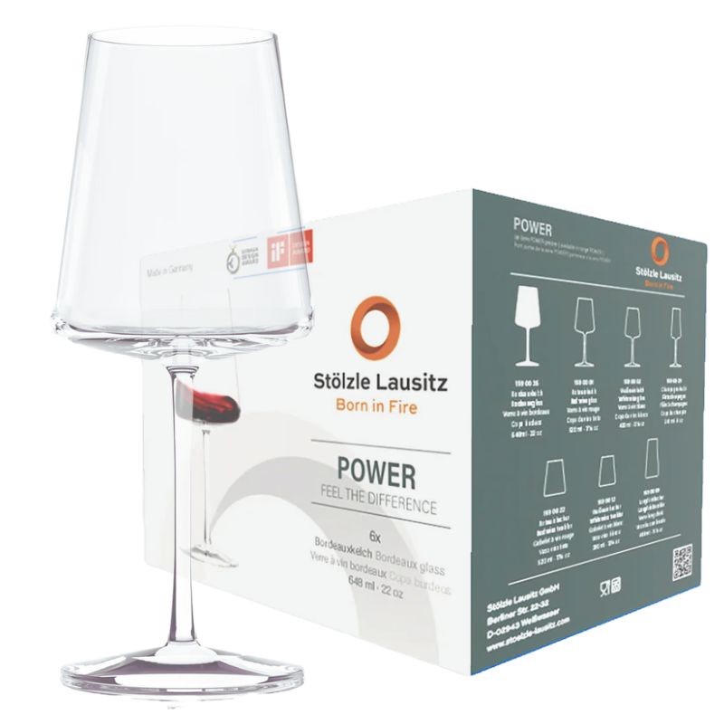 Copa POWER (Cristal) Vino Bordeaux [STÖLZLE] 648ml
