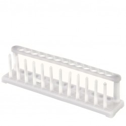 PLASTIC Rack for 12pcs Glass Test Tubes