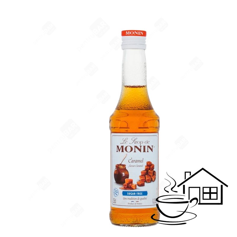 250ml - Sirop CARAMEL Fara Zahar / Sugar Free [MONIN]