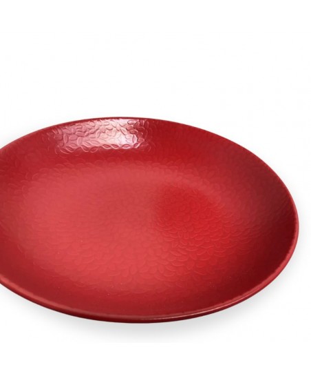 RED PASTA Plate - RODONDO [PALMER] Ceramic, 23cm