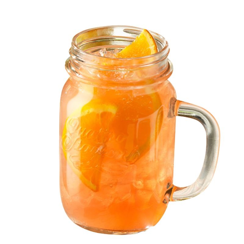Drinking Jar QUATTRO STAGIONI Borcan pentru Limonadă & Smoothie [BORMIOLI] 415ml