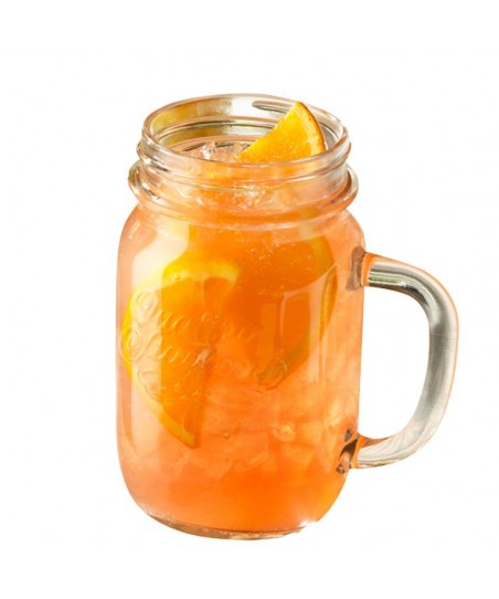 Drinking Jar QUATTRO STAGIONI Borcan pentru Limonadă & Smoothie [BORMIOLI] 415ml