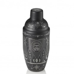 MANHATTAN Shaker NOCTURN TATTOO, BLACK - 500ml