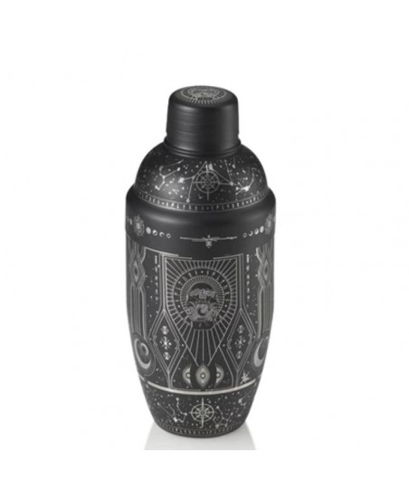 Coctelera MANHATTAN NOCTURN TATTOO, NEGRA - 500ml
