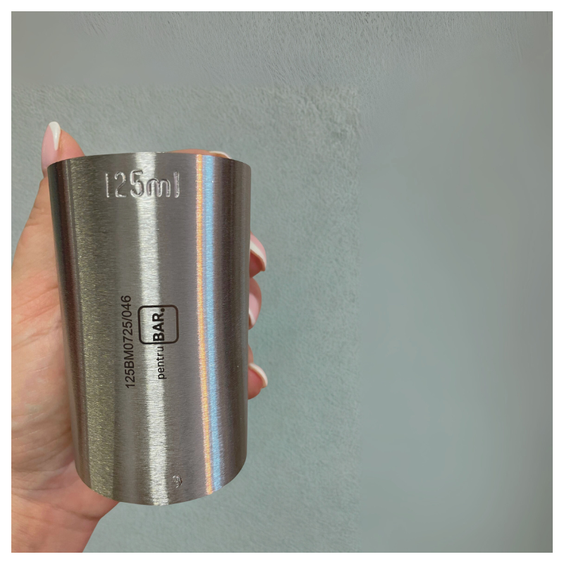 Misura Bar 125ml con MARCHIO DI CONFORMITÀ - Jigger
