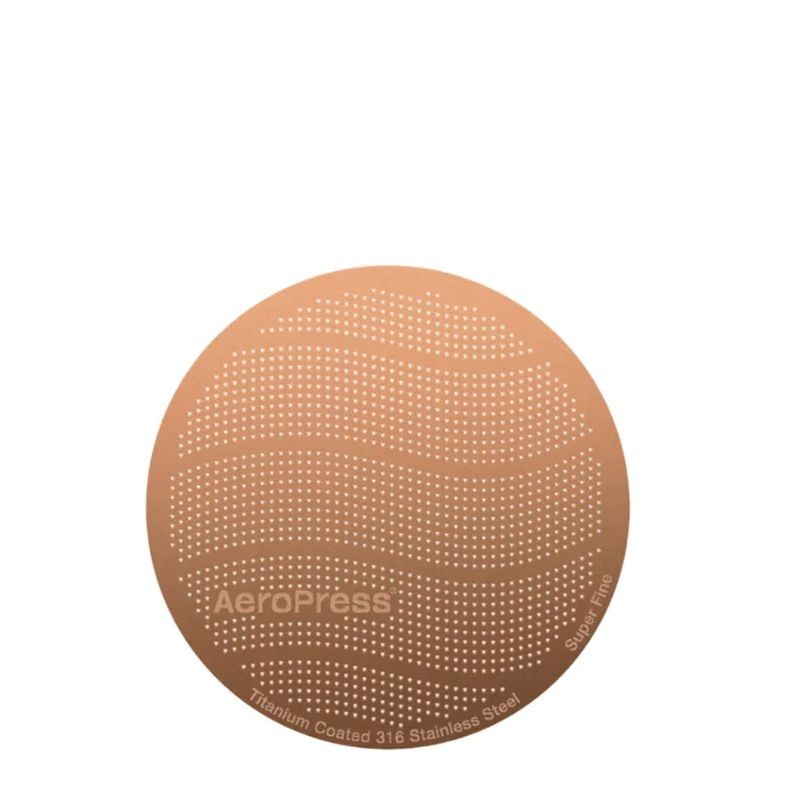 Filtro de Metal ORIGINAL DORADO [AeroPress] Microfiltro REUTILIZABLE para Café
