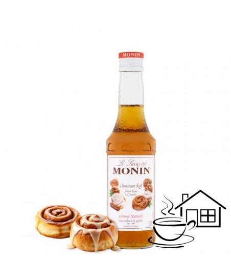 250ml - CINNAMON ROLL Syrup [MONIN]