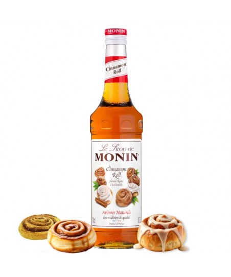 Sciroppo CINNAMON ROLL / ROTOLO di CANELLA [MONIN] 0,7L