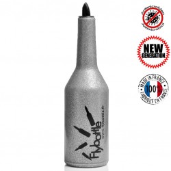 Sticla Flair PRO DISCO (Medium) [FLYBOTTLE ] Argintiu