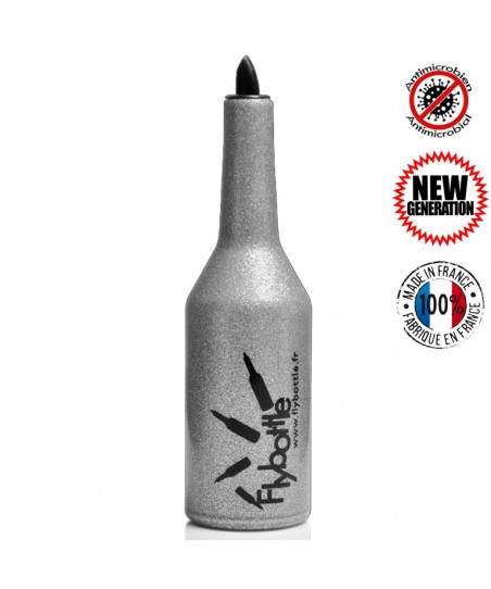 Botella Flair PRO DISCO (Mediana) [FLYBOTTLE] Plateada