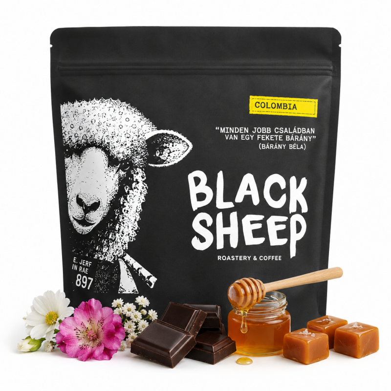 COLOMBIA EXCELSO HUILA [BLACK SHEEP] Whole Bean Coffee 200g