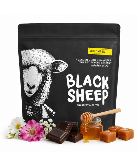 COLOMBIA EXCELSO HUILA [BLACK SHEEP] Whole Bean Coffee 200g