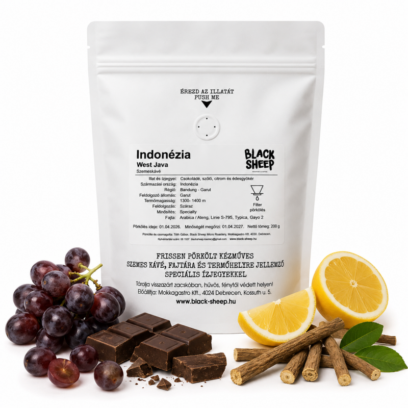 INDONESIA WEST JAVA [BLACK SHEEP] Café en Grano 200g