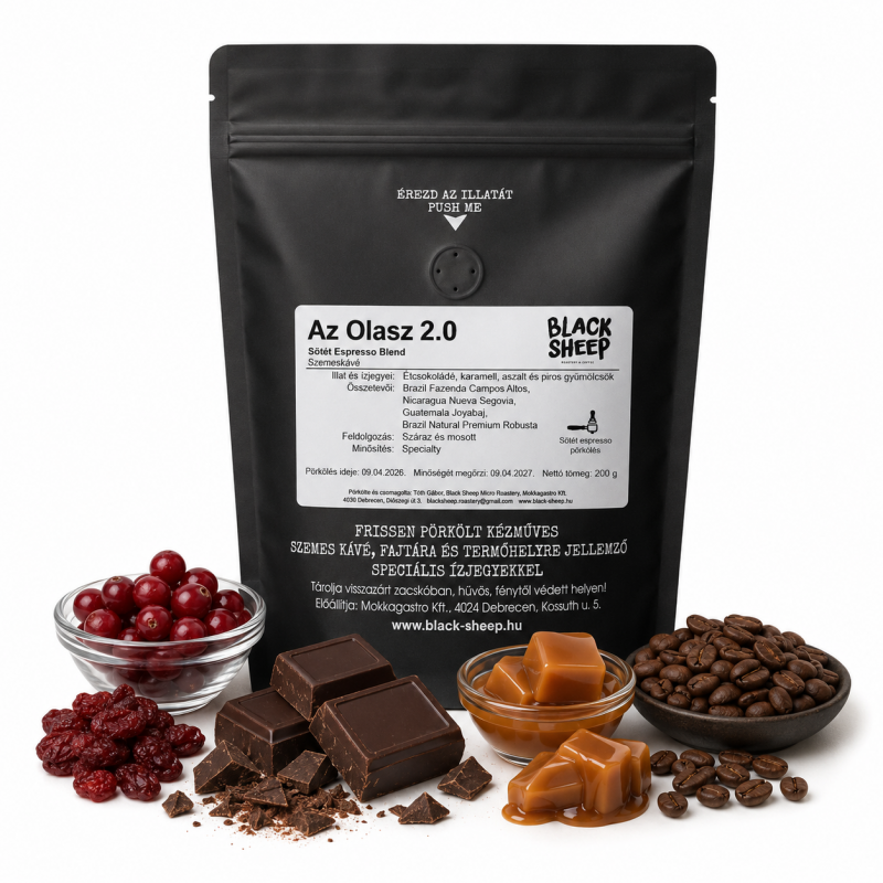 ITALIAN BLEND 2,0 [BLACK SHEEP] Whole Bean Coffee 200g