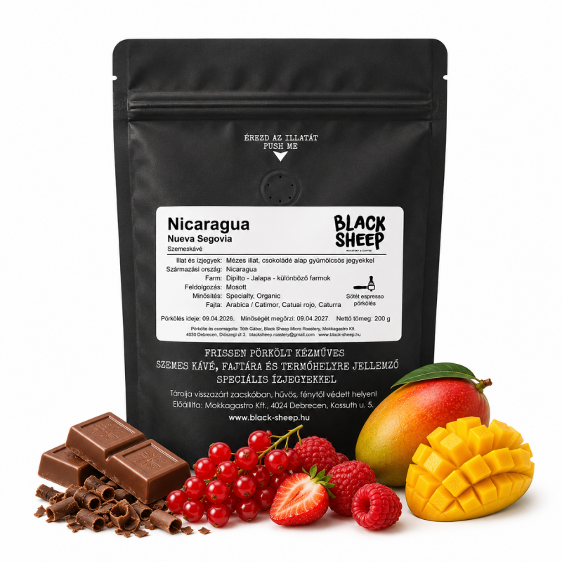 NICARAGUA NUEVA SEGOVIA [BLACK SHEEP] Café en Grano 200g