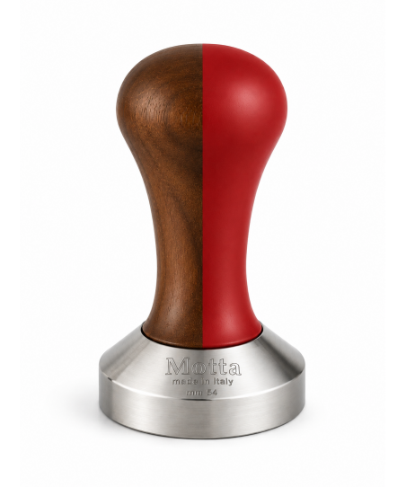 Pressacaffè 54mm con Manico in Legno [MOTTA] Coffee Tamper