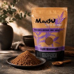 DARK MUSCOVADO Cane Sugar [MauiSU] Natural Unrefined 500g